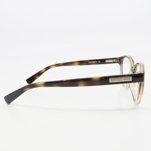 Michael Kors MK 8021 3125 New Tortoise/ Clear MITZI VI Eyeglasses 52mm w/ case - Picture 4 of 6